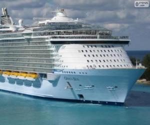 yapboz Oasis of the Seas cruise, dünyanın en büyük